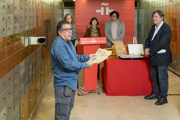 Legado de Roque Dalton en la Caja de las Letras del Instituto Cervantes