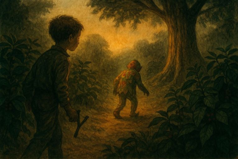 El chaneque del cafetal, por Juan Francisco Barrera Gaytán