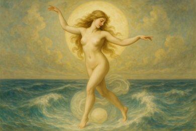 Eurínome está hambrienta, por Evelyn Megías Carrasco