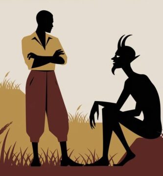 Negro mano chusa, por Julio Carreras