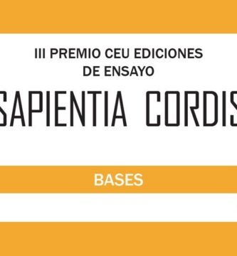 III Premio CEU Ediciones de Ensayo Sapientia Cordis