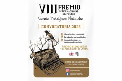 VIII Premio Internacional de Poesía Vicente Rodríguez Nietzsche 2025