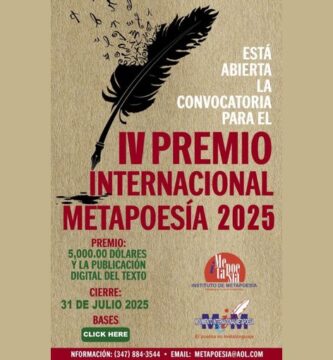Cuarto Premio Internacional Metapoesía 2025