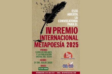Cuarto Premio Internacional Metapoesía 2025