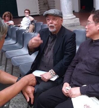 Zhao Lihong y José Pulido