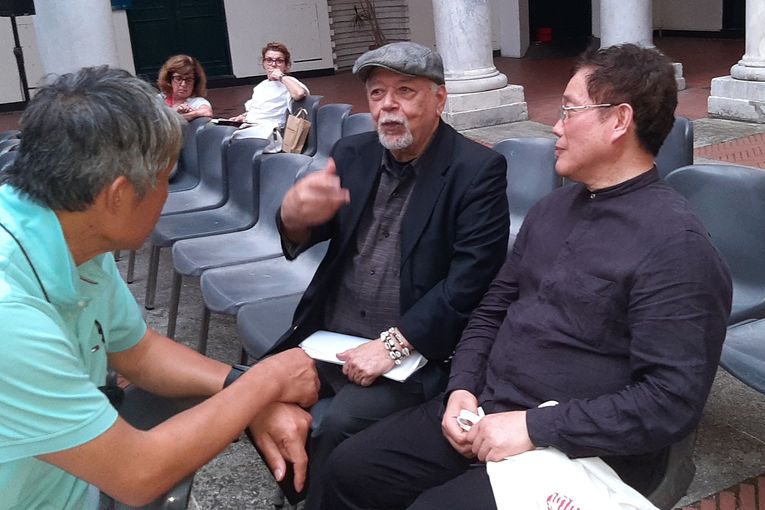 Zhao Lihong y José Pulido