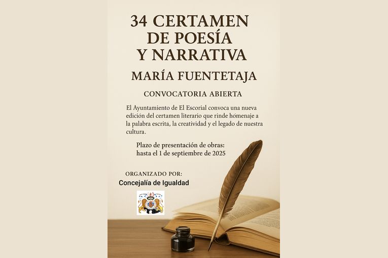 XXXIV Concurso de Poesía y Narrativa Villa de El Escorial “María Fuentetaja”
