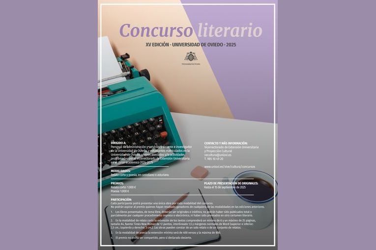 XV Concurso Literario Universidad de Oviedo