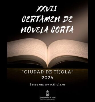 XXVII Certamen de Novela Corta “Ciudad de Tíjola” 2025