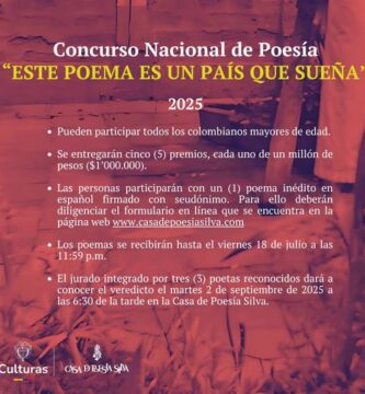 Concurso Nacional de Poesía “Este poema es un país que sueña” 2025