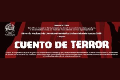 II Premio Nacional de Literatura Fantástica Universidad de Sonora categoría Cuento de Terror