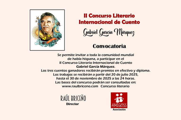 II Concurso Literario Internacional de Cuento Gabriel García Márquez