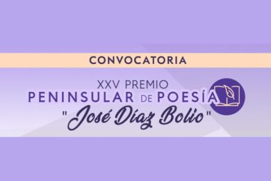 XXV Premio Peninsular de Poesía “José Díaz Bolio” 2025