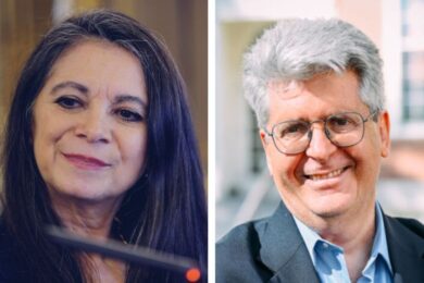 Carmen Boullosa y Fernando Reimers