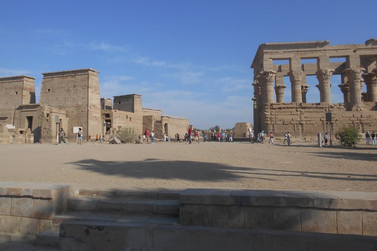 El templo de Philae, en Asuán (Egipto), por Juan Franco Crespo