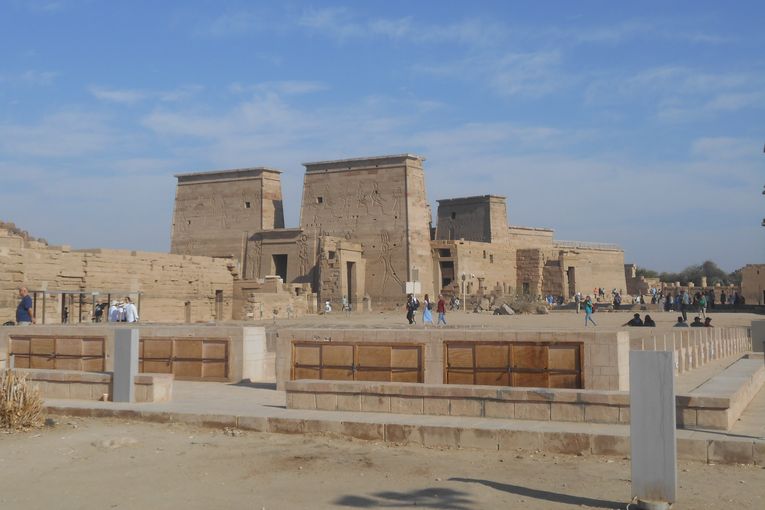 El templo de Philae, en Asuán (Egipto), por Juan Franco Crespo