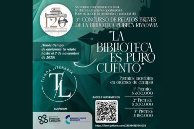 3r Concurso de Relato Breve de la Biblioteca Pública de Rivadavia “La biblioteca es puro cuento”