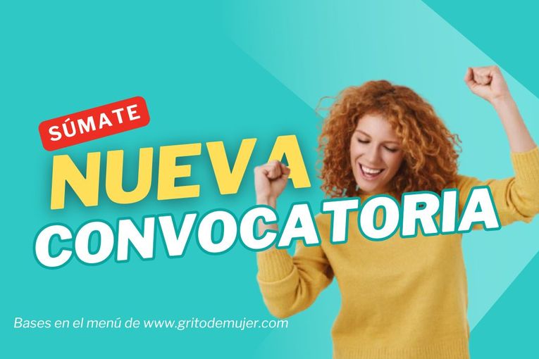 Convocatoria Grito de Mujer 2025 para Arte, Cuento Breve y Poesía