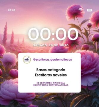 III Certamen Nacional Escritoras Guatemaltecas, categoría Escritoras Noveles