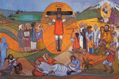 Mural de los pueblos latinoamericanos (1986), de Adolfo Pérez Esquivel