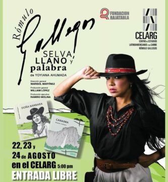 “Rómulo Gallegos: selva, llano y palabra”, producción de Editorial Sarrapia y Fundación Rajatabla