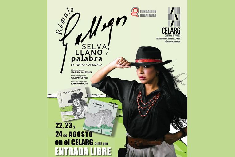 “Rómulo Gallegos: selva, llano y palabra”, producción de Editorial Sarrapia y Fundación Rajatabla