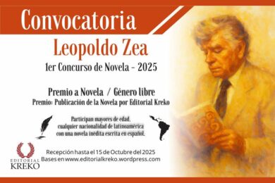 1r Concurso de Novela Leopoldo Zea 2025