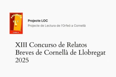 XIII Concurso de Relatos Breves de Cornellà de Llobregat 2025