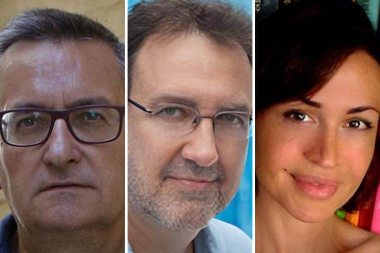 Salvador Gutiérrez Solís, José Manuel Fajardo González y María José Bausá Giménez