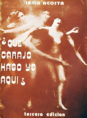 “¿Qué carajo hago yo aquí?”, de Irma Acosta