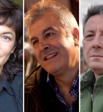 Ada Salas, Antonio María Flórez y Alonso Guerrero