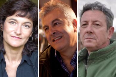 Ada Salas, Antonio María Flórez y Alonso Guerrero