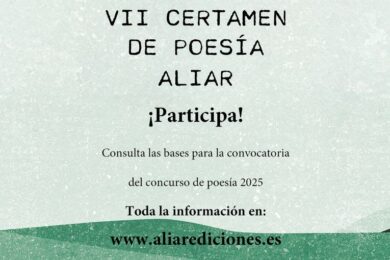 VII Certamen de Poesía Aliar