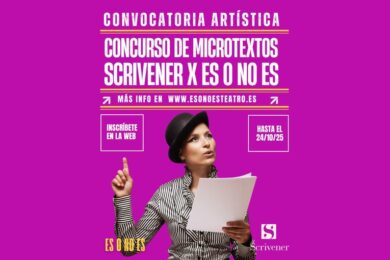 Concurso de Microtextos Dramáticos “Scrivener X Es o no es”