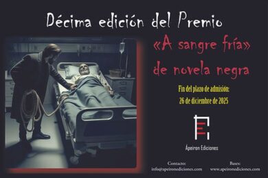 X Premio “A sangre fría” de Novela Negra