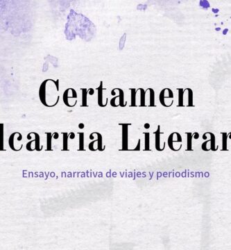 Premio de Periodismo  “Alcarria Literaria” 2025