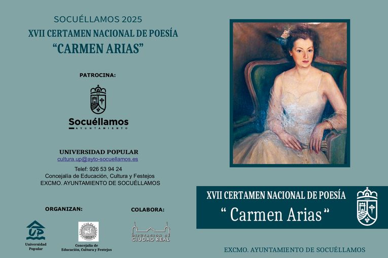 XVII Certamen Nacional de Poesía Carmen Arias