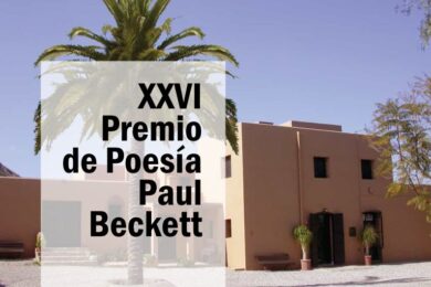 XXVI Premio de Poesía Paul Beckett