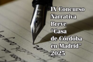 IX Concurso Narrativa Breve “Casa de Córdoba en Madrid” 2025