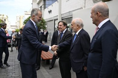 Felipe VI de España, Santiago Muñoz Machado y Luis García Montero