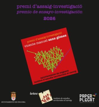Premio Vicent M. Sanz Gómez de Ensayo e Investigación 2026