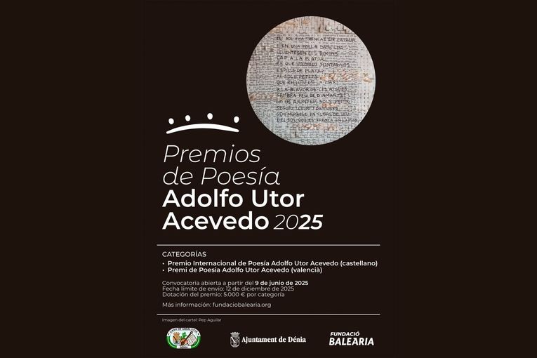Premio Internacional de Poesía Adolfo Utor Acevedo 2025