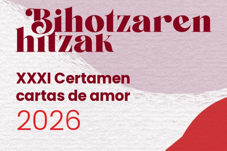 XXXI Certamen de Cartas de Amor “Bihotzaren Hitzak” 2026