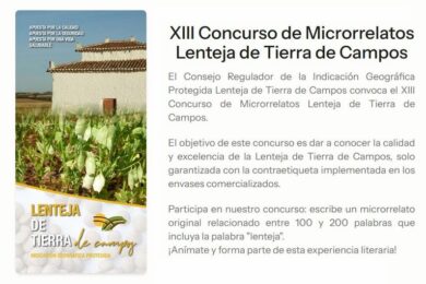 XIII Concurso de Microrrelatos Lenteja de Tierra de Campos
