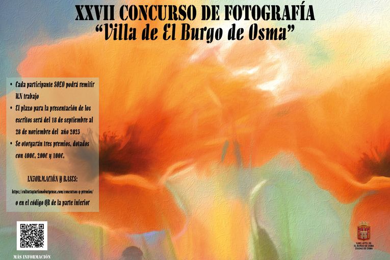 XXVII Premio de Fotografía “Villa de El Burgo de Osma” 2025
