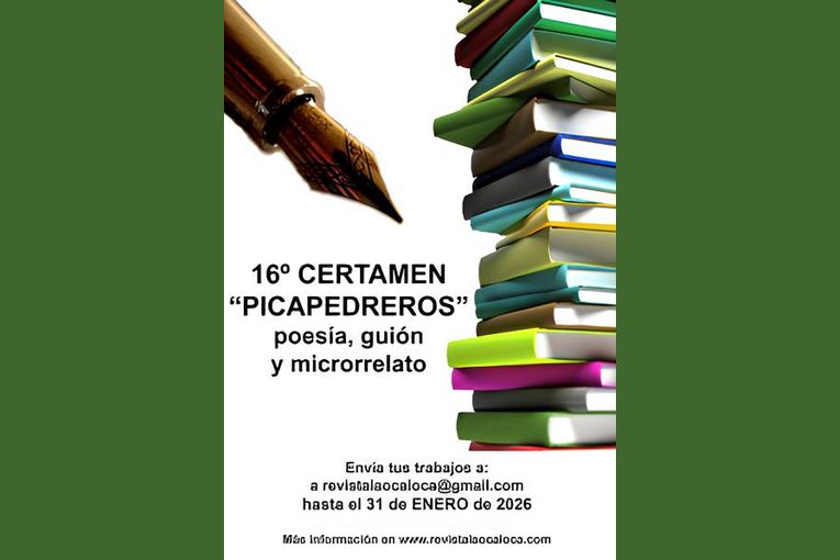 16º Certamen “Picapedreros” de Poesía, Guion (Sketch) y Microrrelato