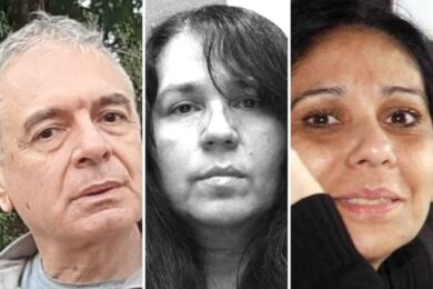 Alejandro Bovino Maciel, Amanda Pedrozo y Mabel Pedrozo