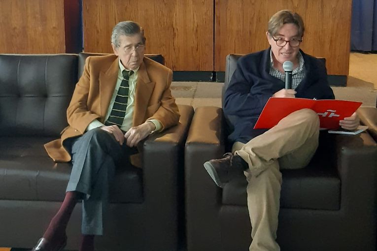 Alfredo Bryce Echenique y Luis García Montero