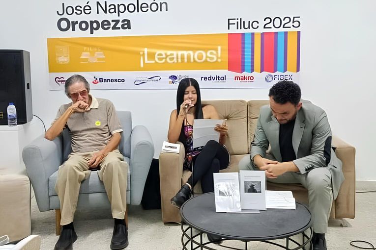 Alberto Hernández, Astrid Salazar y Rubén Darío Carrero