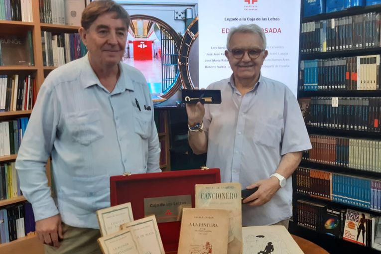 Luis García Montero y José Juan Fernández Reguera